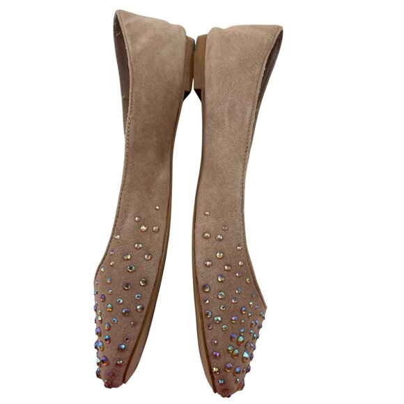 Steve Madden Womens Rhinestone Embellished Ballet Flats Size 8 - Picture 5 of 8